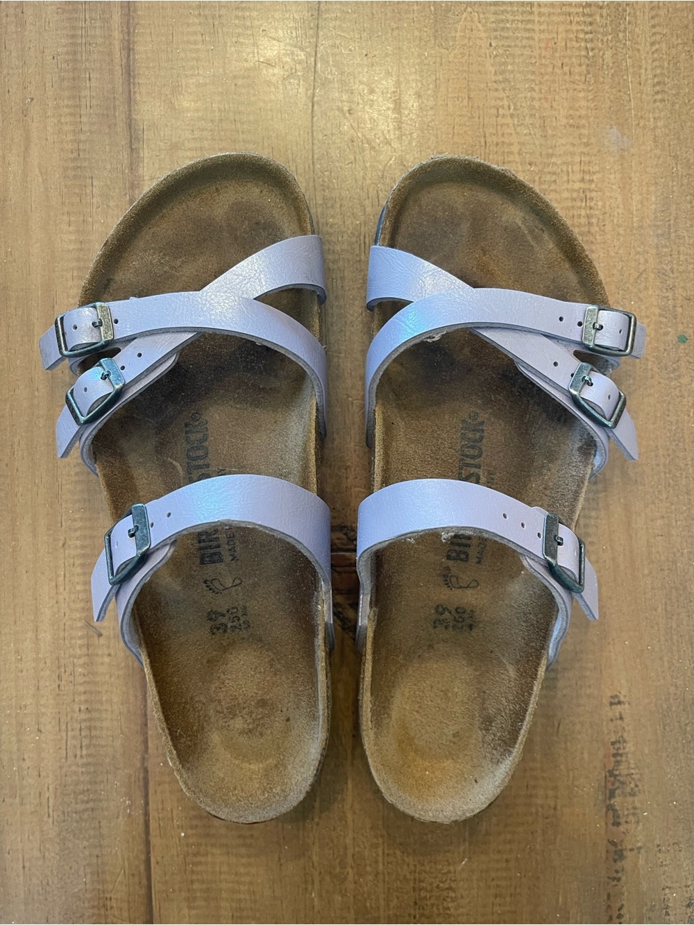 Birkenstock Franca Graceful Lavender Aura Size 39